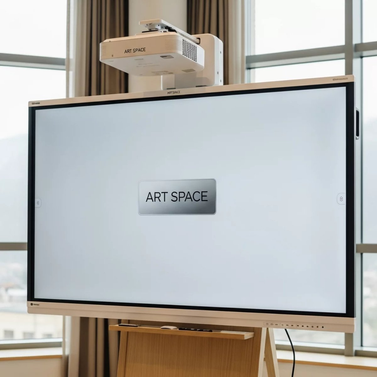 Аренда Доска интерактивная ActivBoard Touch 88 дюймов с проектором Vivitek DW770UST в Radisson Hotel Rosa Khutor — ART SPACE