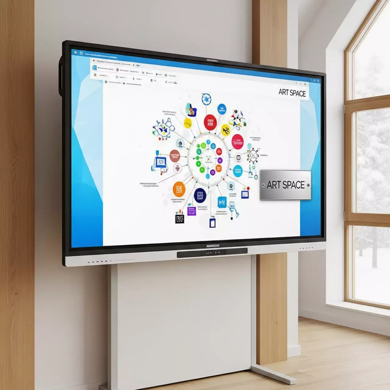 Аренда Доска интерактивная MimioBoard 88 6 TouchBoard в Маринс Парк Отеле — ART SPACE