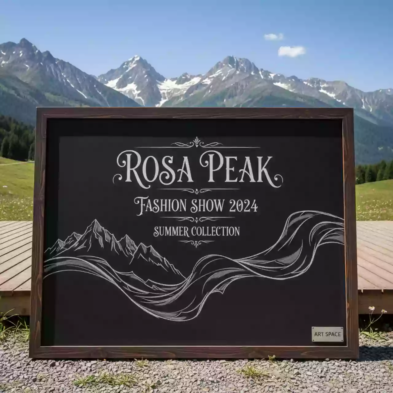 Аренда Доска меловая 2x3 TKA129 120x90 см на площадке Rosa Peak (2320м) — ART SPACE