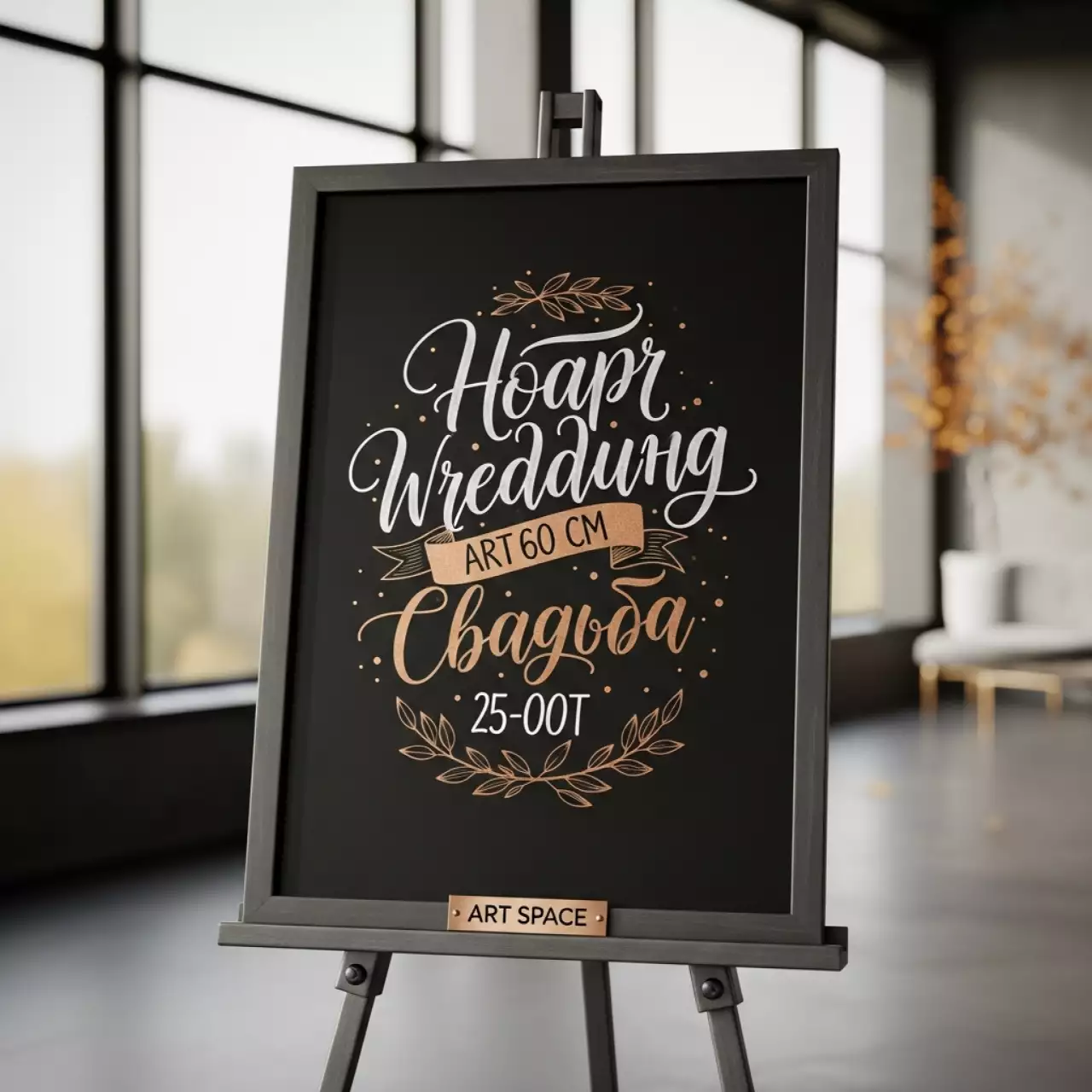 Аренда Доска меловая GBG MeWB 45x60 см в комплексе Sea Galaxy — ART SPACE