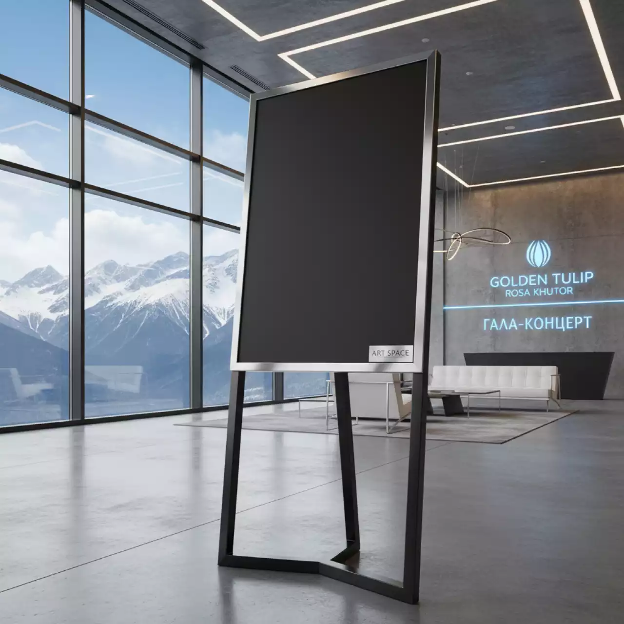 Аренда Доска меловая GBG MeWB 60x90 см в Golden Tulip Rosa Khutor — ART SPACE