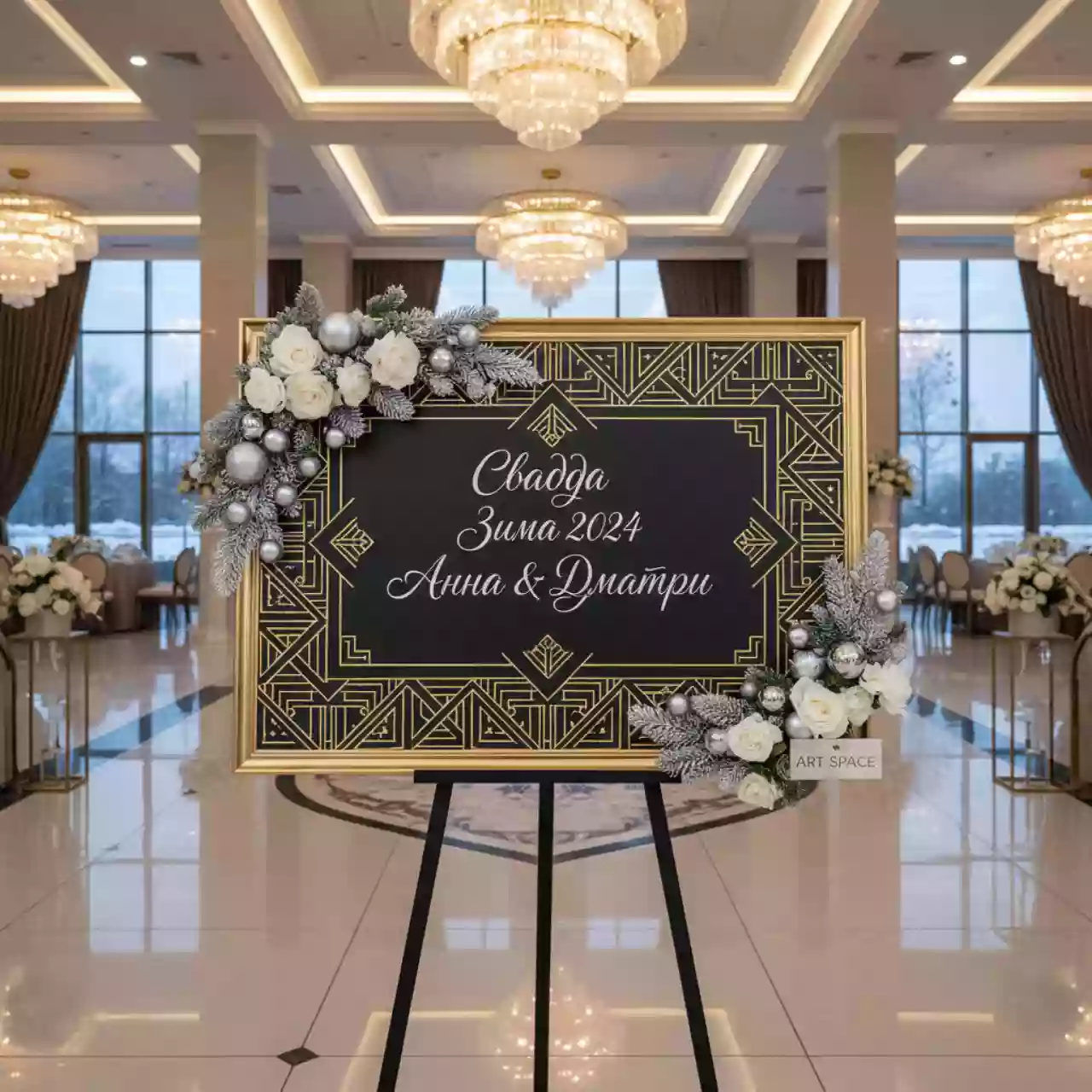 Аренда Доска меловая Magnetoplan SP 90х60 см в Маринс Парк Отеле — ART SPACE