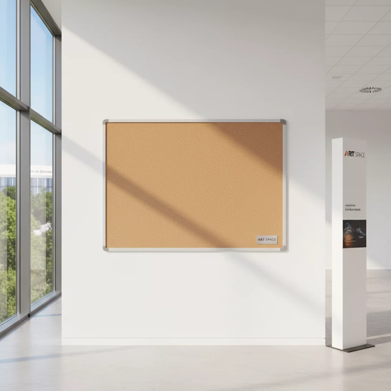 Аренда Доска пробковая Ecoline TCA86C 80х60 см в Gamma Sirius — ART SPACE