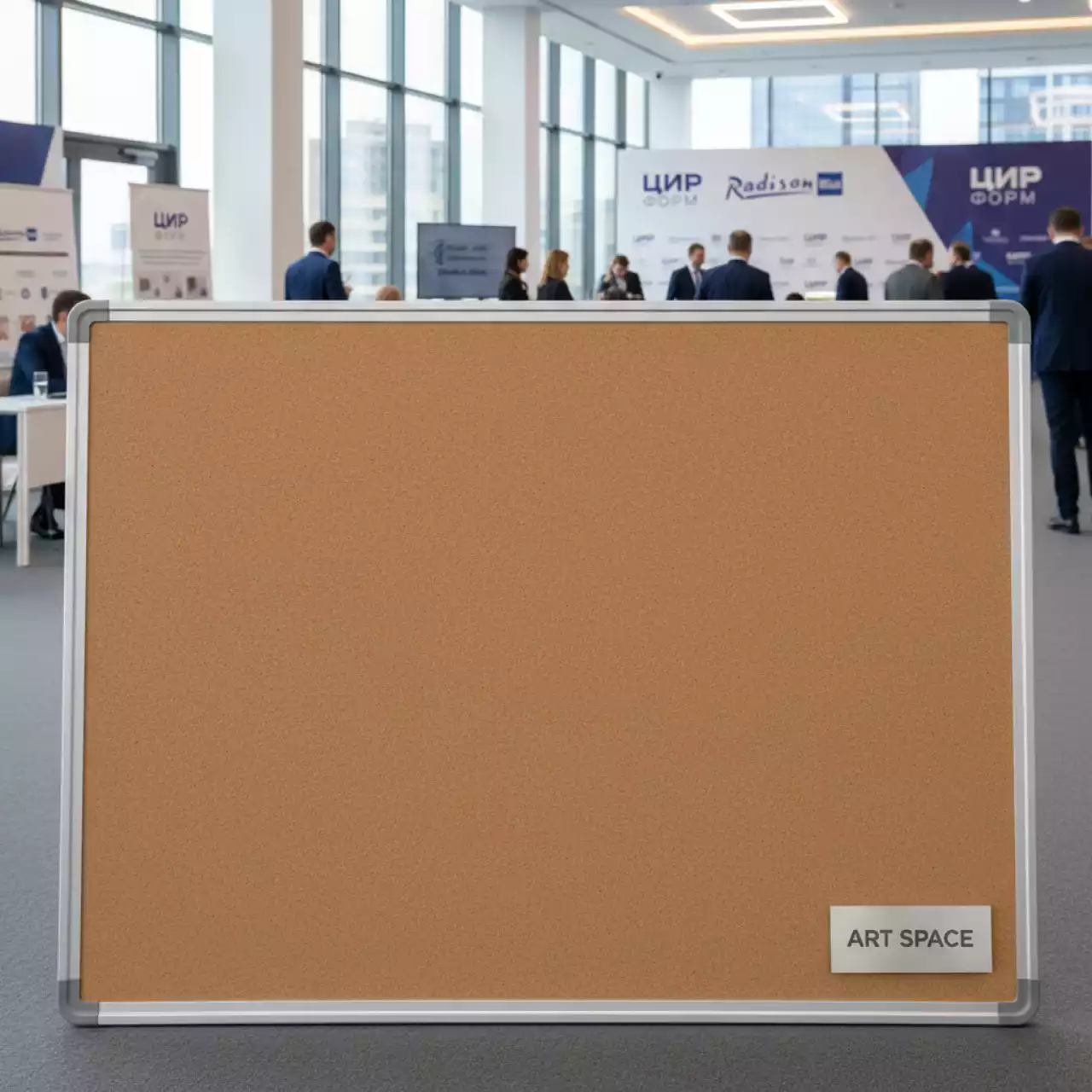 Аренда Доска пробковая GBG W 100х150 см в Radisson Blu Resort & Congress Centre — ART SPACE