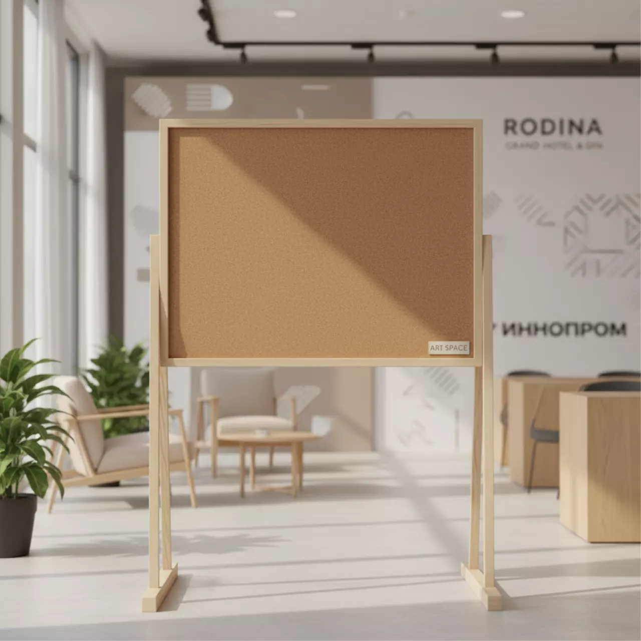 Аренда Доска пробковая TC1510 100х150 см в Rodina Grand Hotel & SPA — ART SPACE