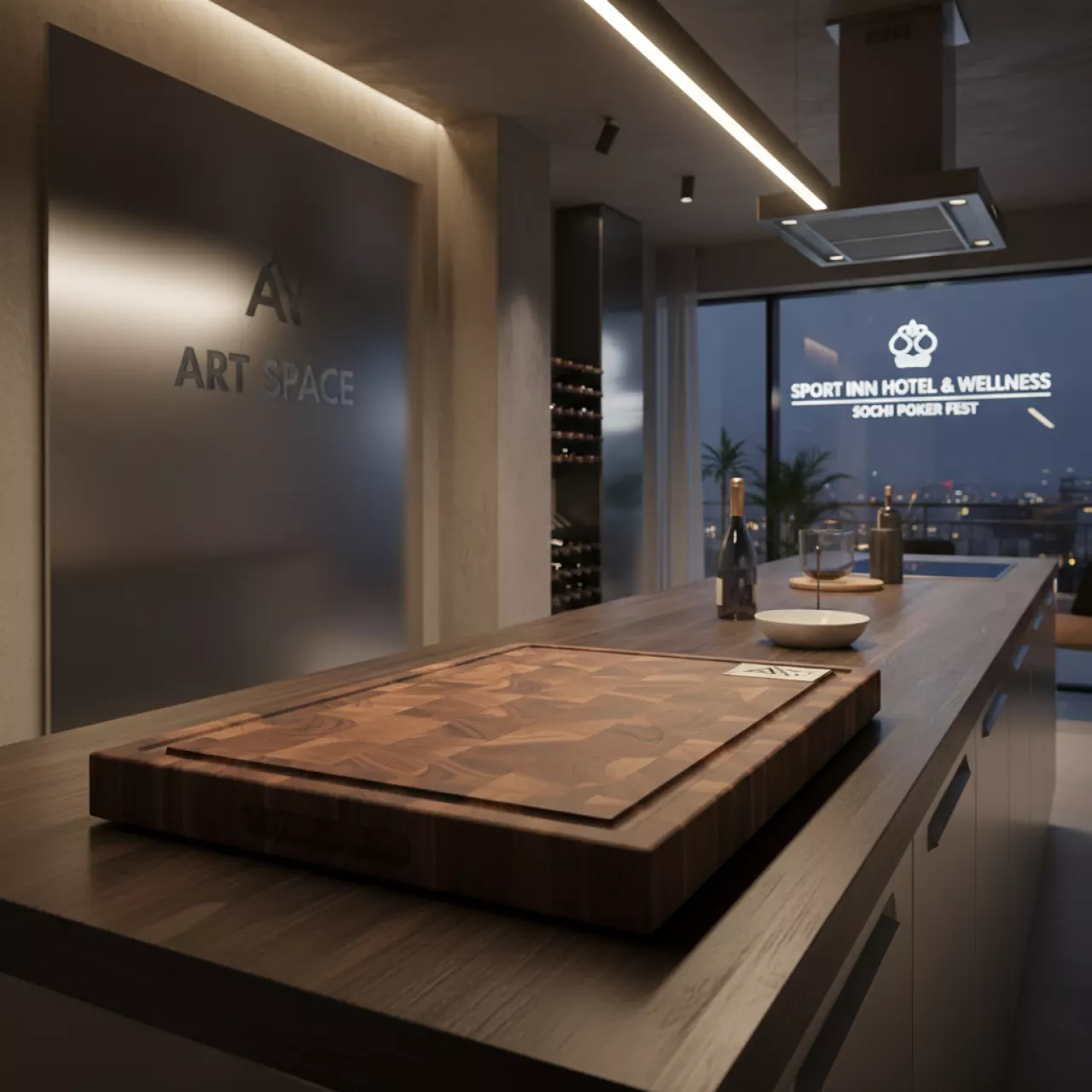 Аренда Доска разделочная 60х40 см в Sport Inn Hotel & Wellness — ART SPACE