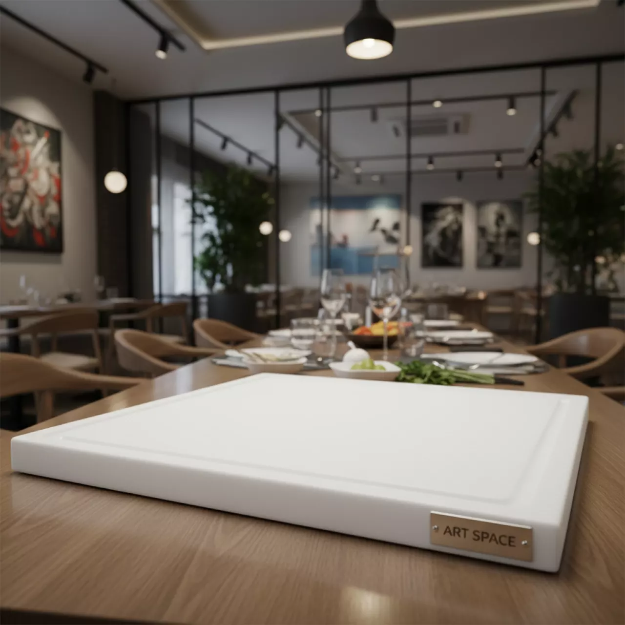 Аренда Доска разделочная Gastrorag 45х30 см в ресторане «Плакучая Ива» — ART SPACE