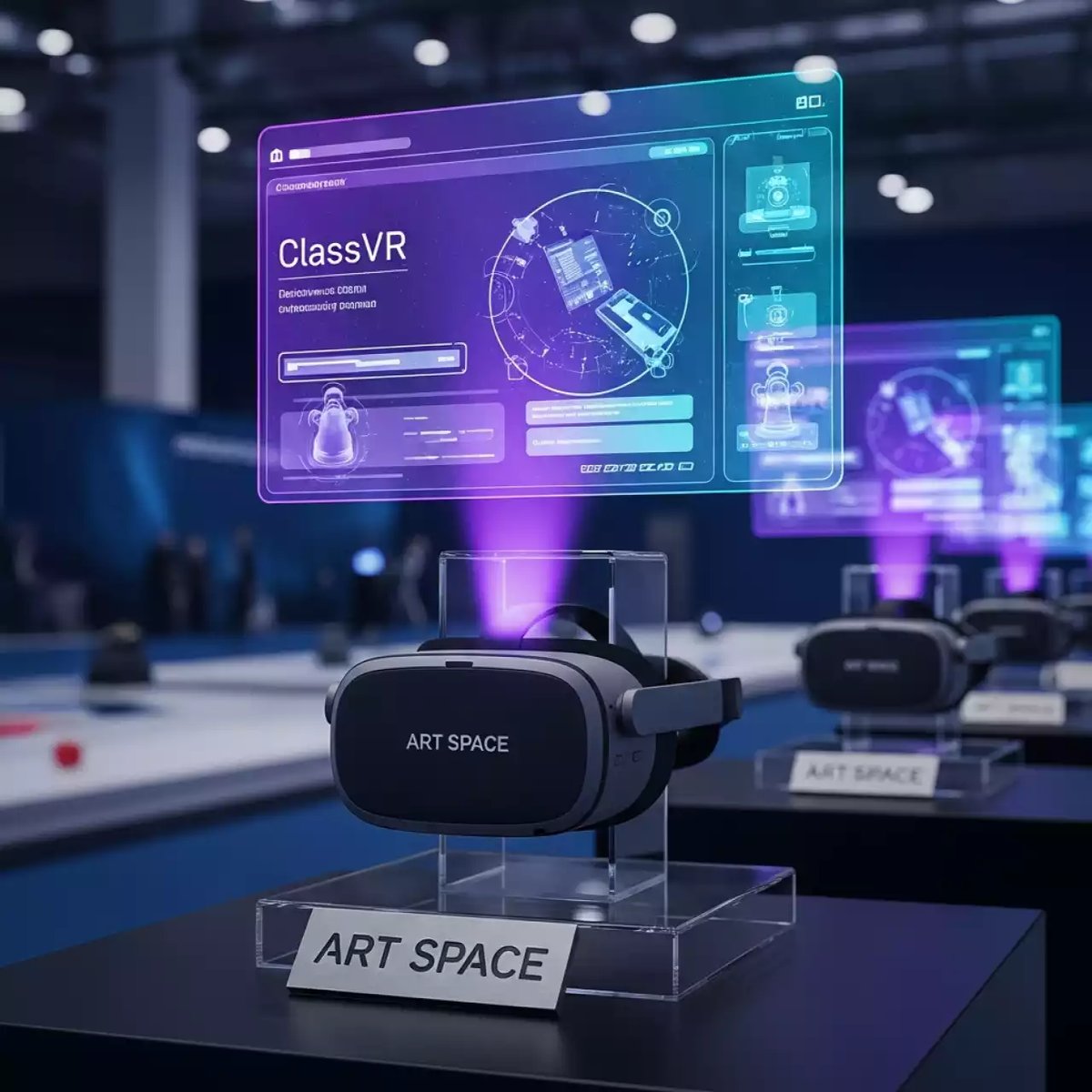 Аренда Доступ к образовательному порталу ClassVR 1 год в Керлинговом центре «Ледяной куб» — ART SPACE