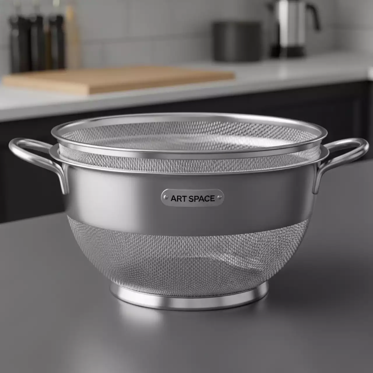 Аренда Дуршлаг миска с двумя ручками 255х95 мм в Университете «Сириус» — ART SPACE