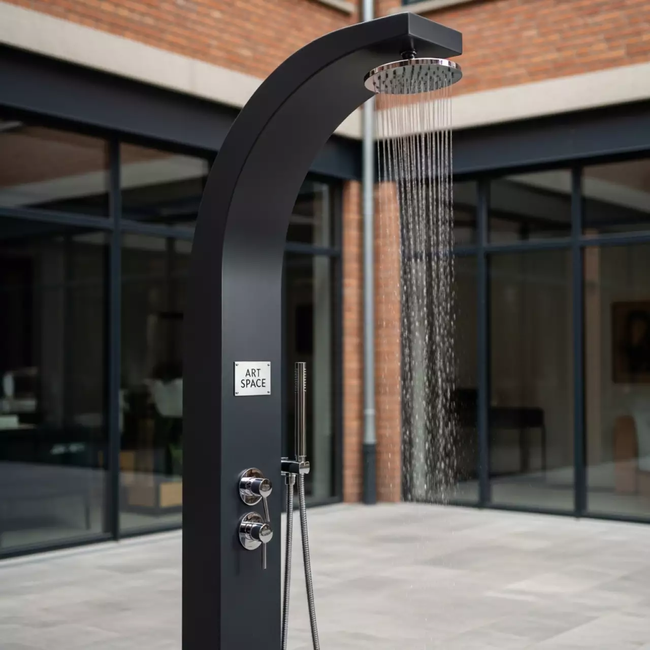 Аренда Душ уличный Funny Yin T 325 в Boutique Hotel PORTUM 1905 — ART SPACE