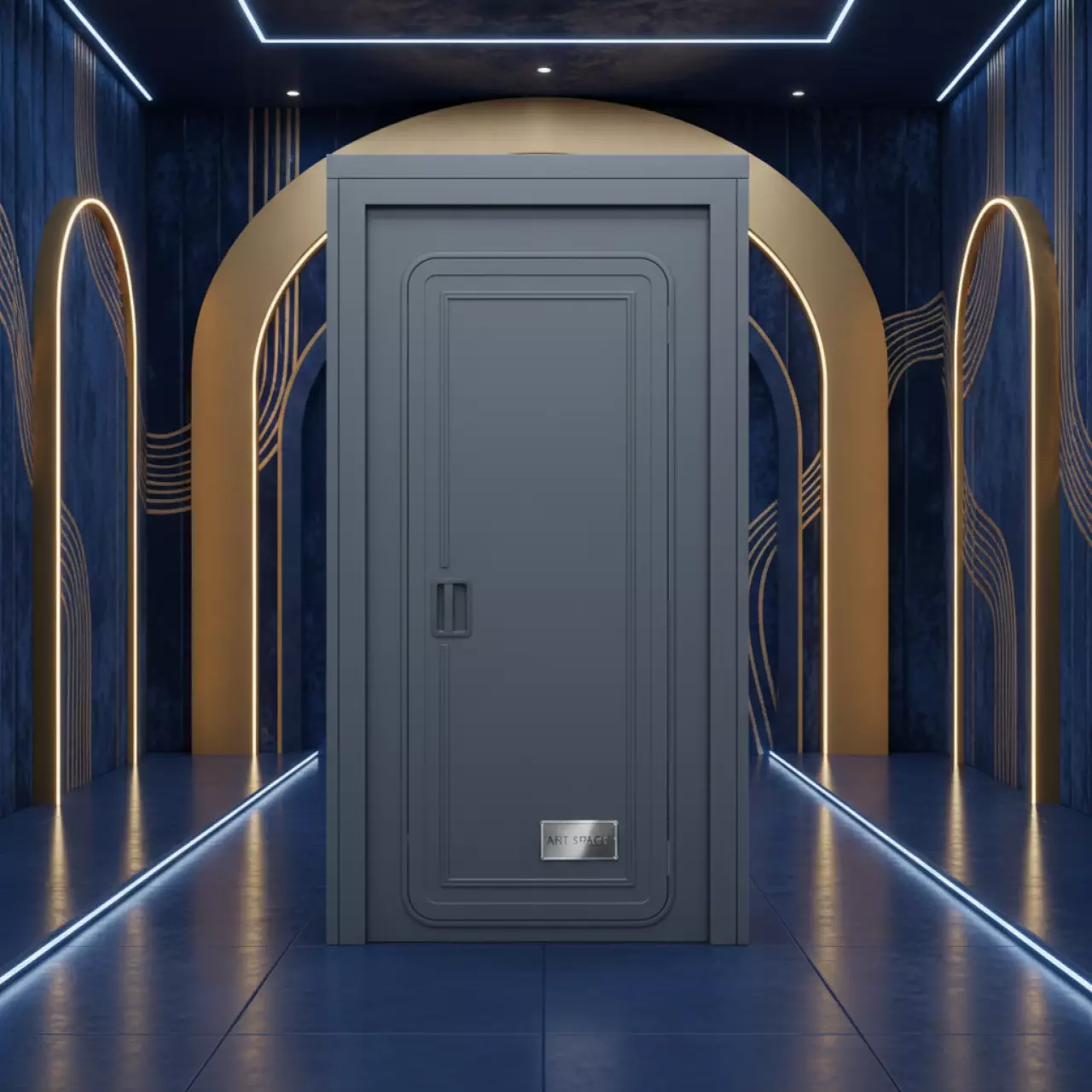 Аренда Дверь для биотуалета Thetford Service Door 3 серая в Delta Sirius — ART SPACE