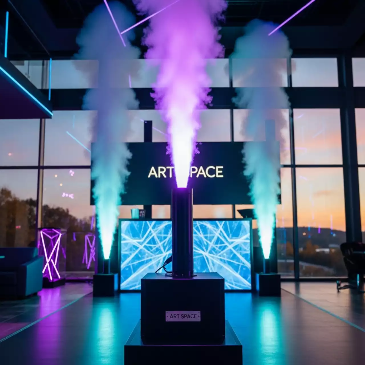 Аренда Дым пушка Fog Fury Jett в Cosmos Sochi Hotel — ART SPACE