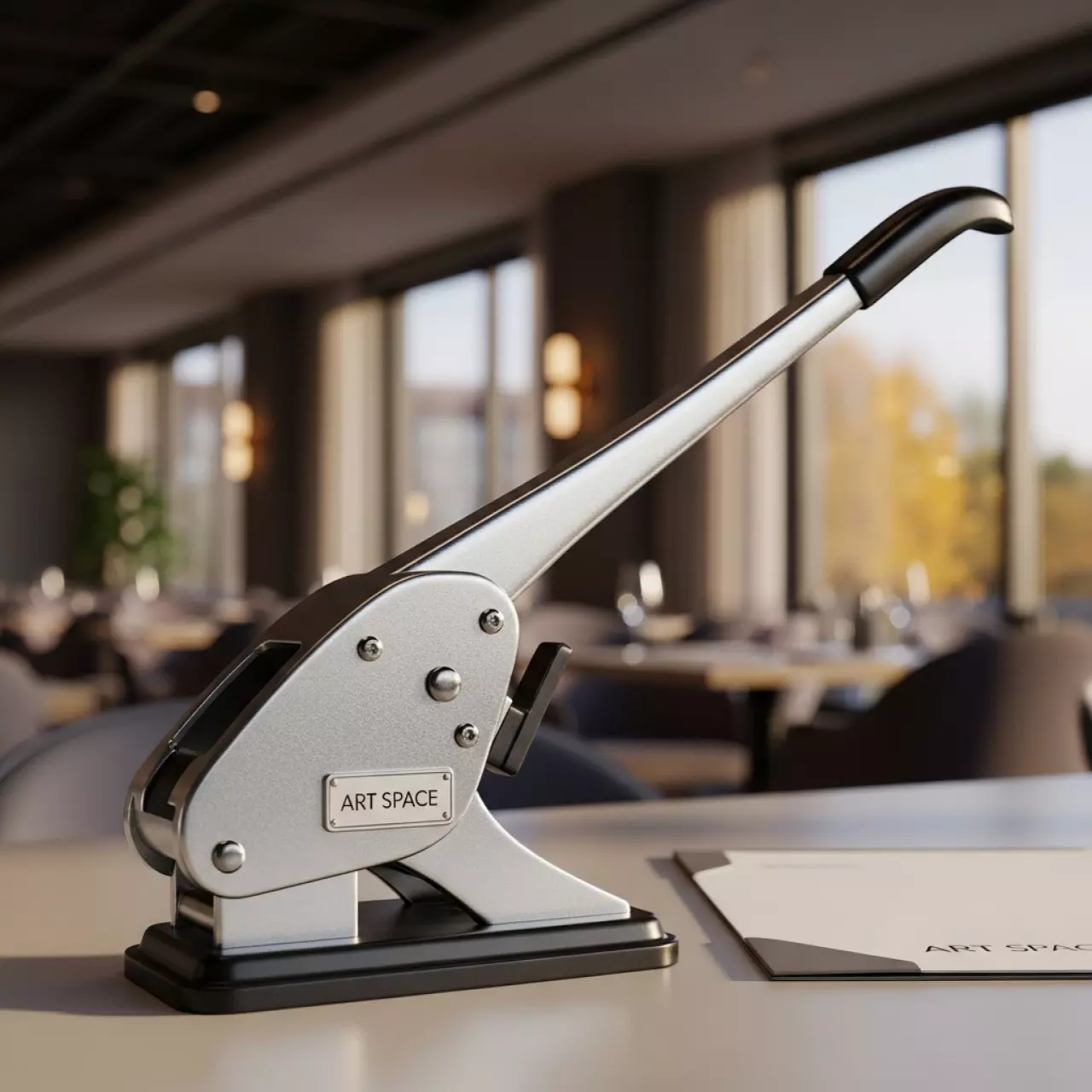 Аренда Дырокол Warrior 33051 в ресторане «Баран-Рапан» — ART SPACE