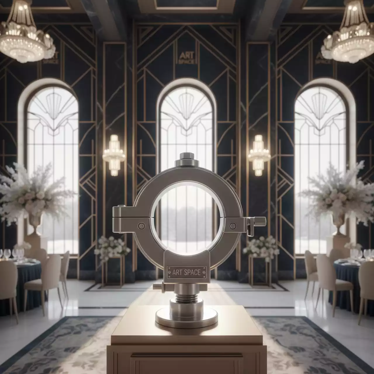 Аренда Дюбель хомут RTP для труб D 32 мм в Delta Sirius — ART SPACE