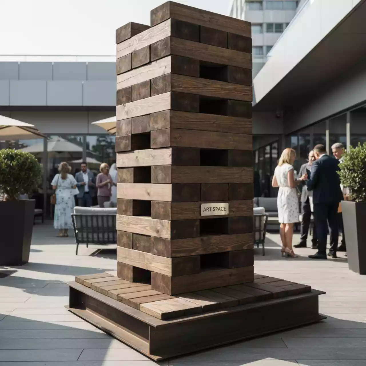 Аренда Дженга большая 1,5 м в отеле Radisson Lazurnaya — ART SPACE