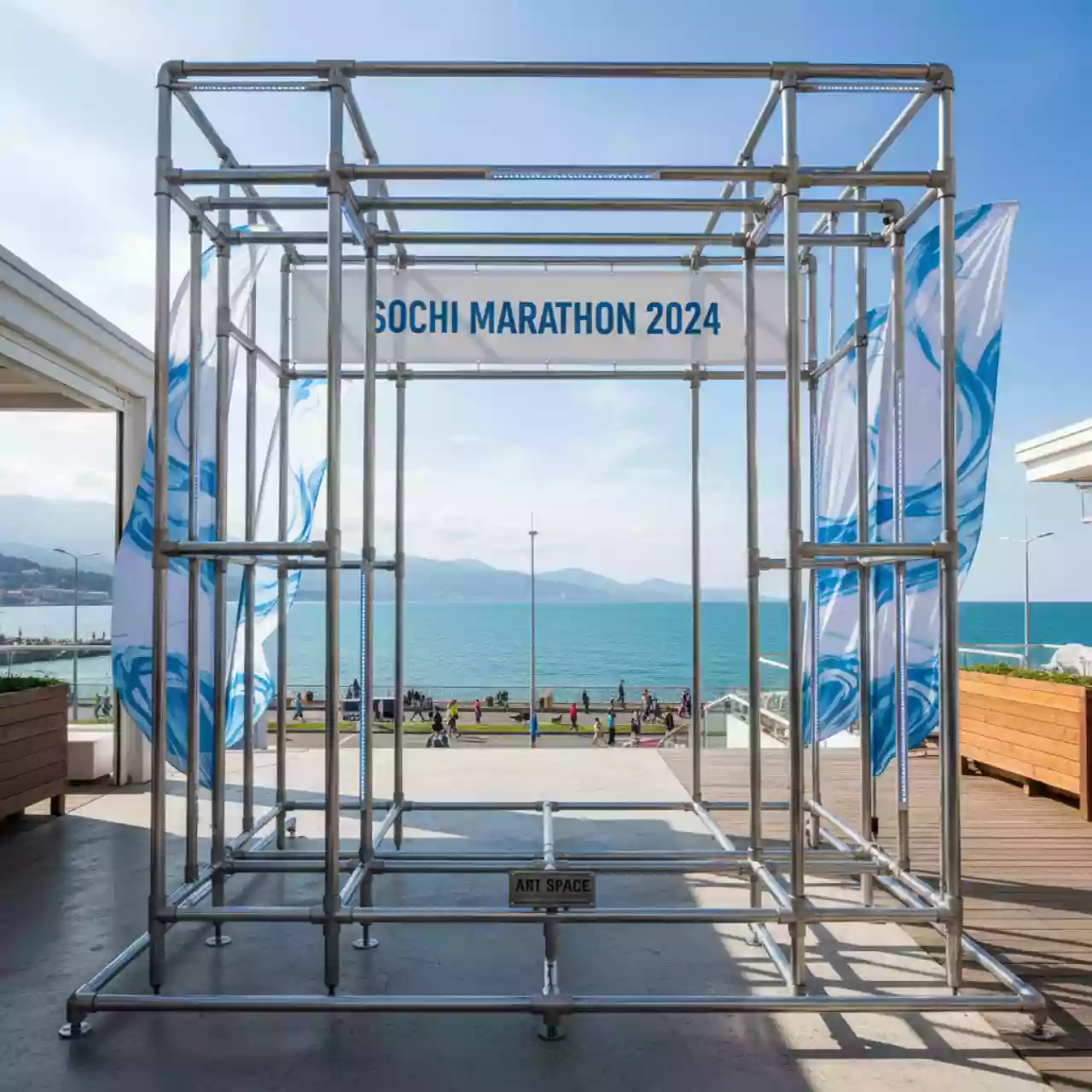 Аренда Джокерная Конструкция в ресторане «Паруса» — ART SPACE