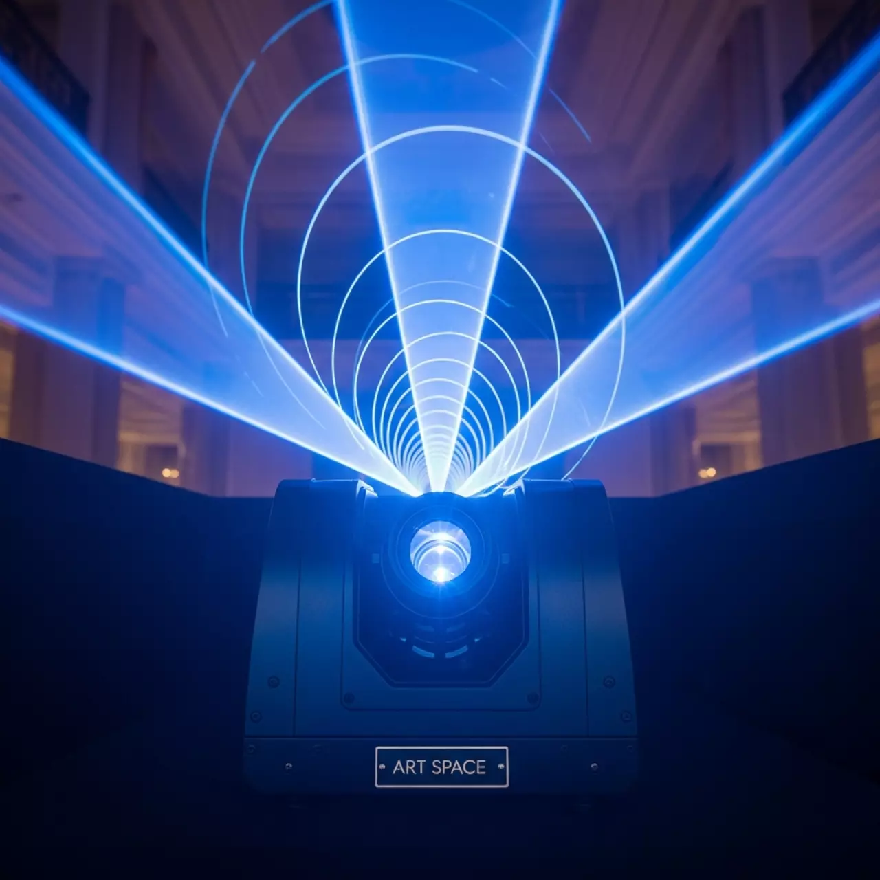 Аренда Эффект лазерный LDS 1B синий в Courtyard by Marriott Sochi — ART SPACE