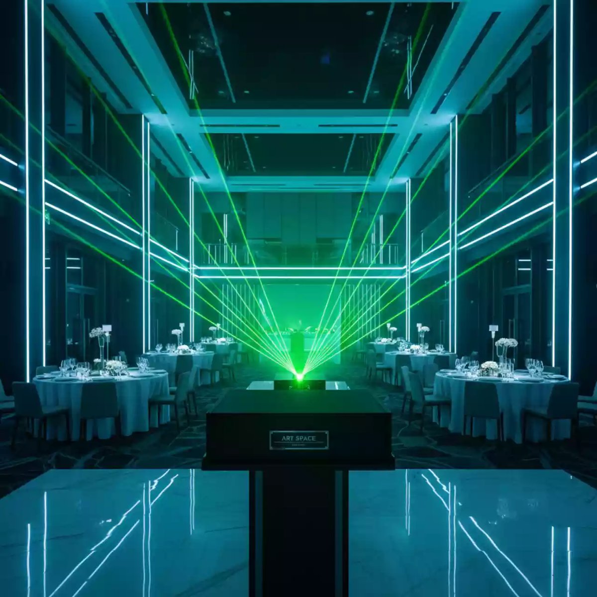 Аренда Эффект лазерный Medialas Power VX зеленый в санатории «Черноморье» — ART SPACE