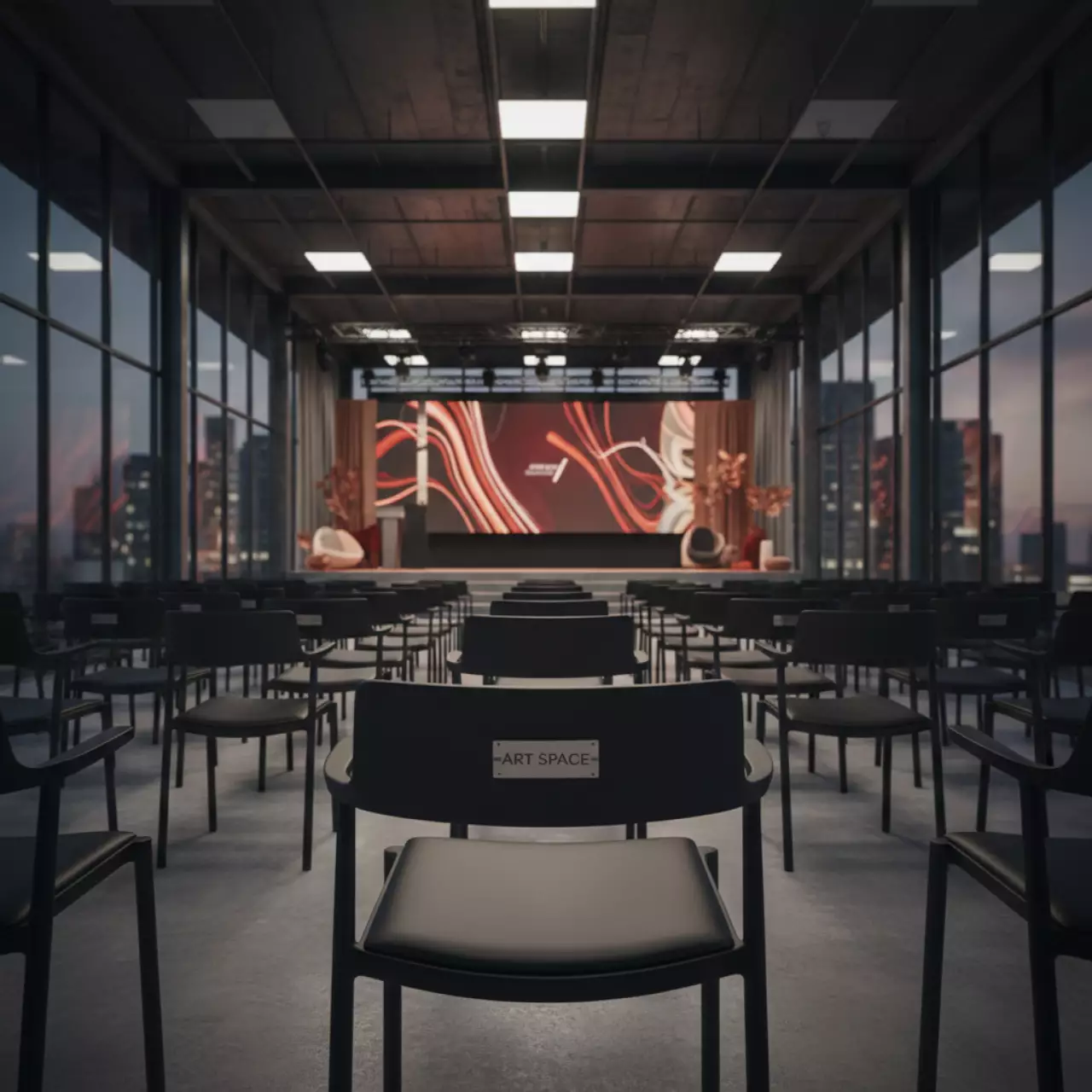 Аренда Экокожа пластик в Red Arena — ART SPACE