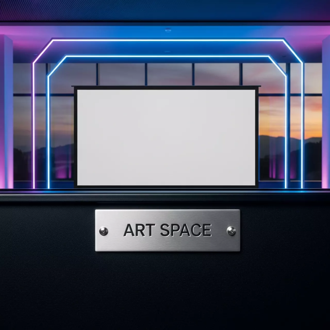 Аренда Экран для проектора 270х150 см в Delta Sirius — ART SPACE