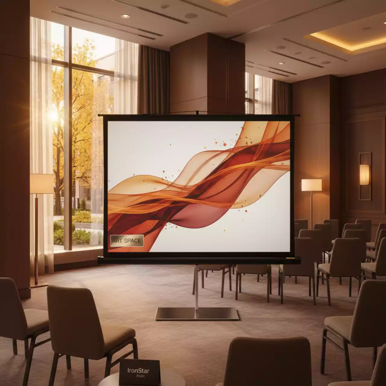 Аренда Экран для проектора 300х180 см в отеле «Звездный» — ART SPACE