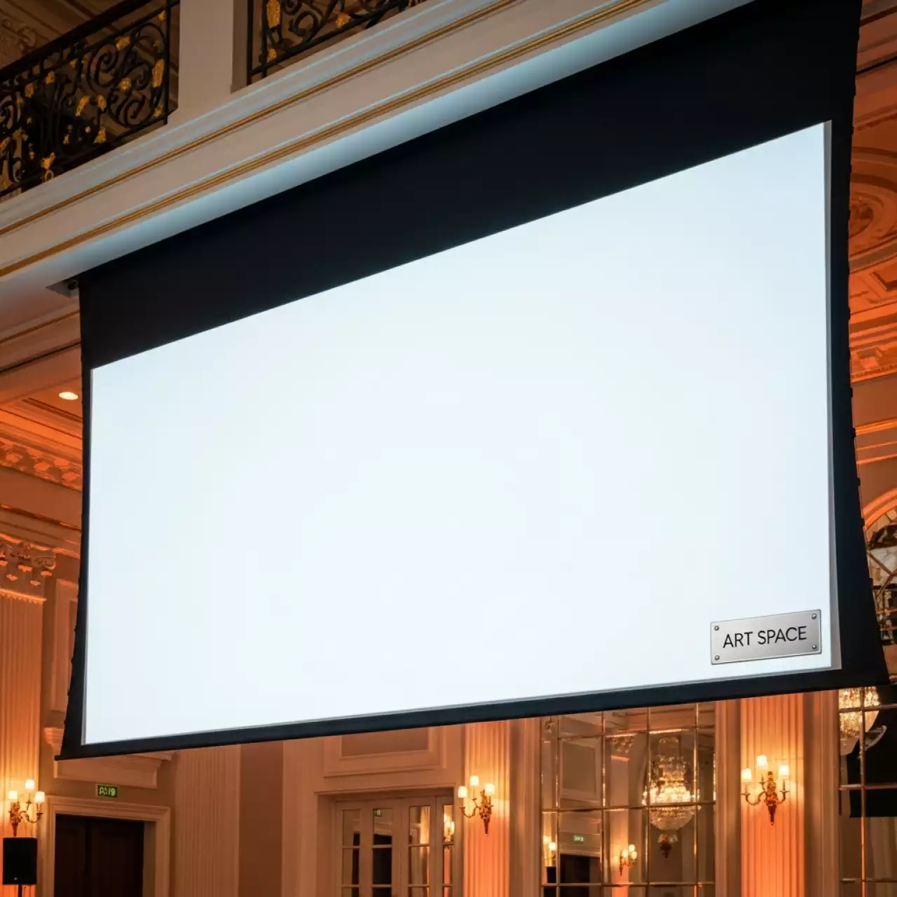 Аренда Экран для проектора с электроприводом Lumien LMC 100110 4 3 297x221 MW в отеле «Богатырь» — ART SPACE