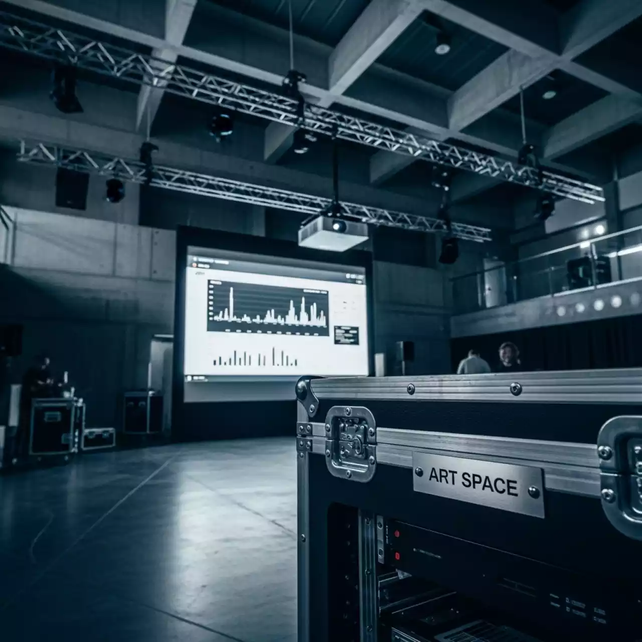 Аренда Экран для проектора с электроприводом Lumien Master Control LMC 100128 16 10 200x129 MW в ледовом дворце «Роза Хутор» — ART SPACE