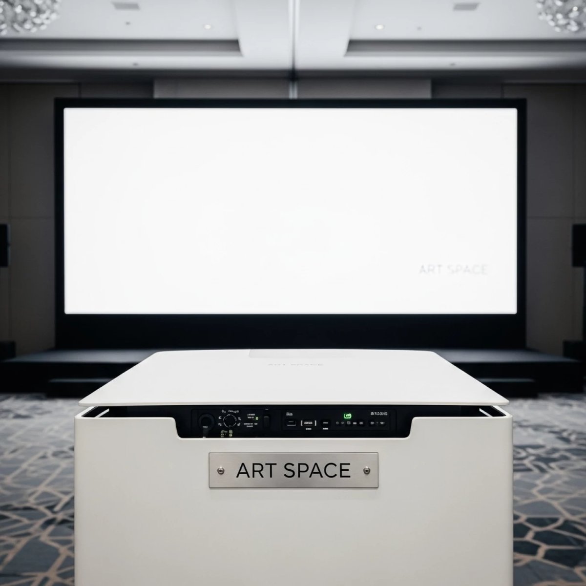 Аренда Экран для проектора с электроприводом Lumien Master Large Control LMLC 100115 16 9 286x488 в Sochi Marriott Krasnaya Polyana — ART SPACE