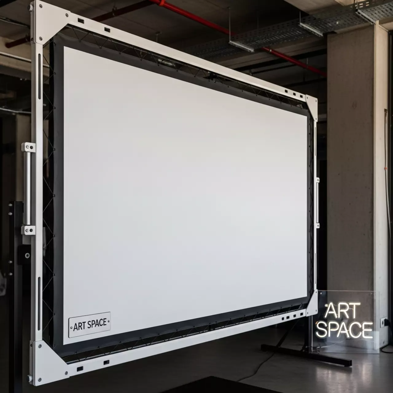 Аренда Экран для проектора с электроприводом Premier Phoenix R 16 9 332х187 MW PR W в Karat Resort — ART SPACE