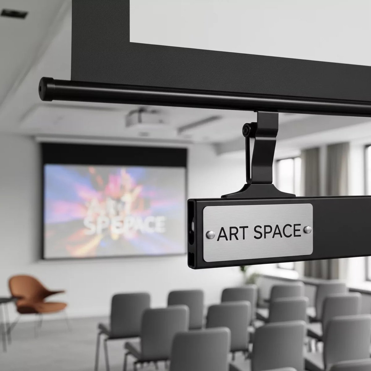 Аренда Экран для проектора с электроприводом в Поляна 1389 Отель и Спа — ART SPACE