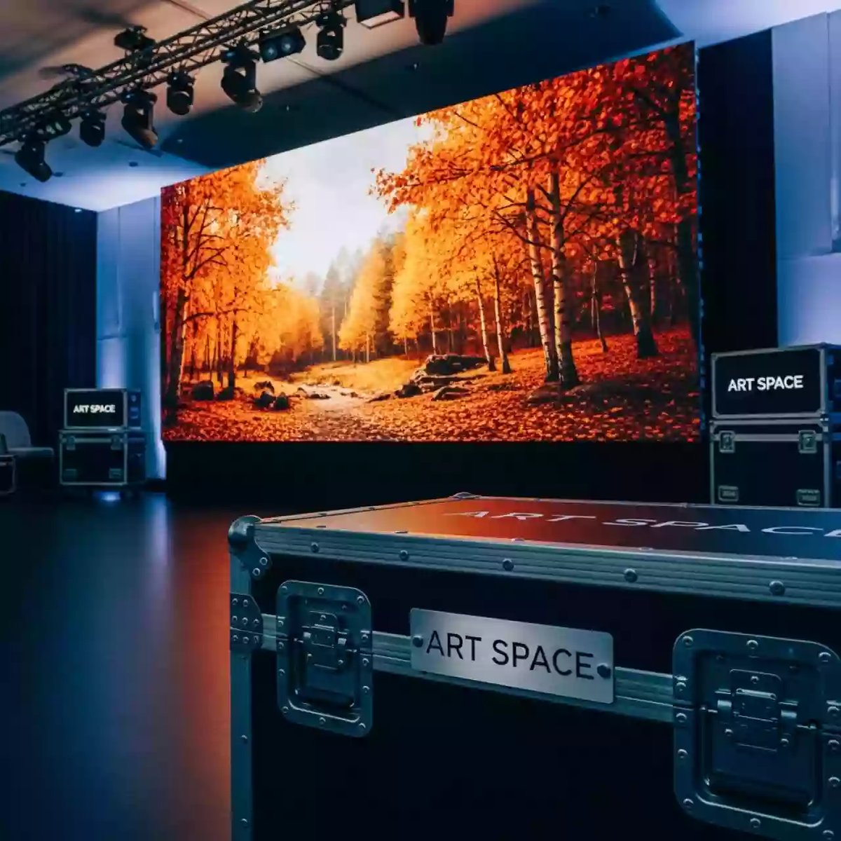 Аренда Экран LED 5х3 м P2.5 в Pullman Sochi Centre — ART SPACE