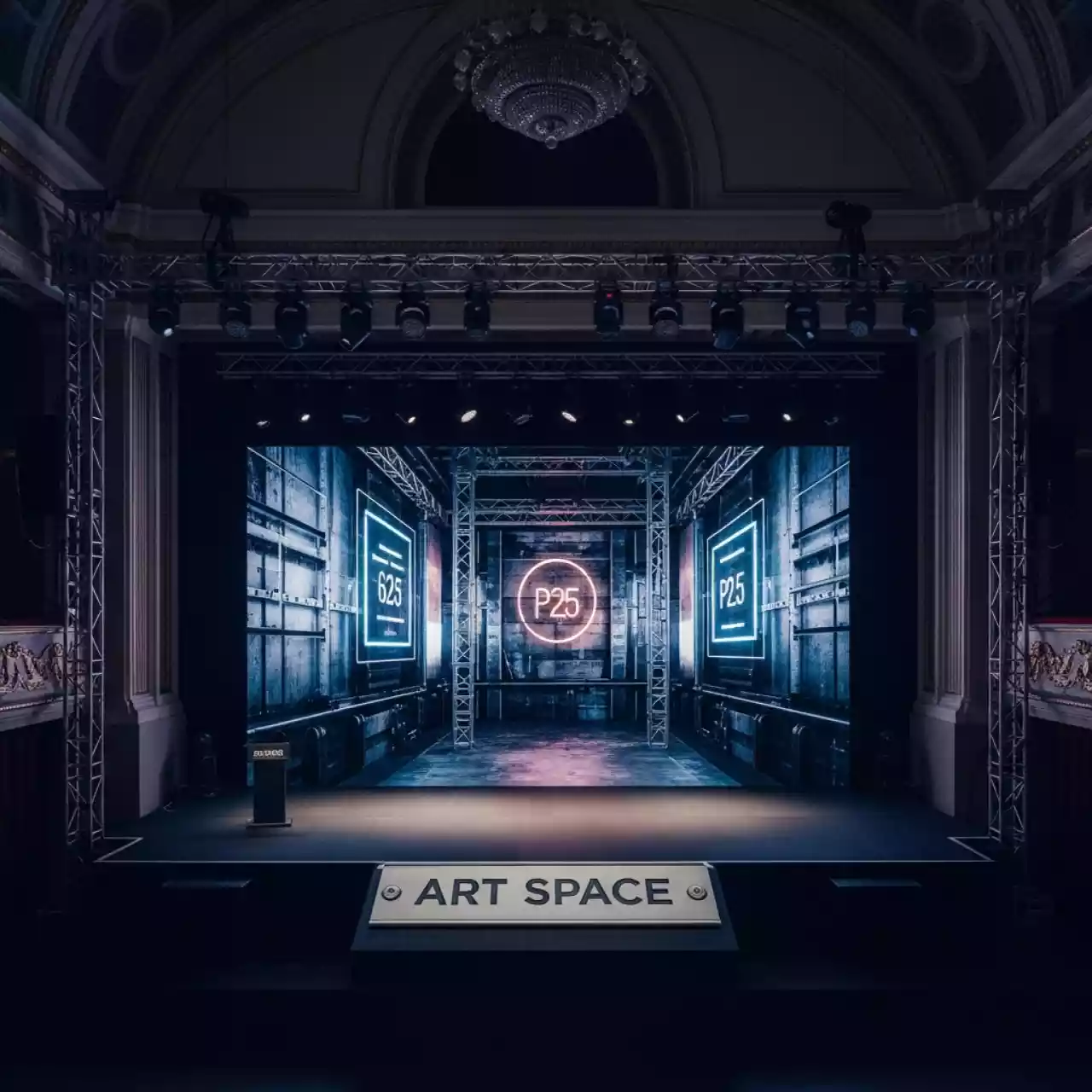 Аренда Экран LED 6х3 м P2.5 в Зимнем театре — ART SPACE