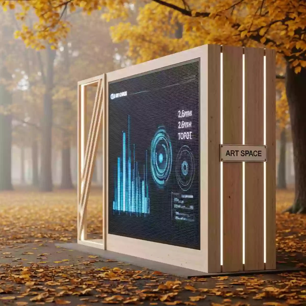 Аренда Экран LED P2.6 в парке «Ривьера» — ART SPACE