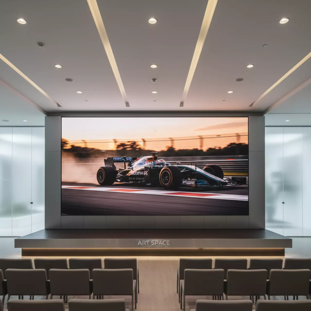 Аренда Экран LED P3.9 для зала в санатории «Русь» — ART SPACE