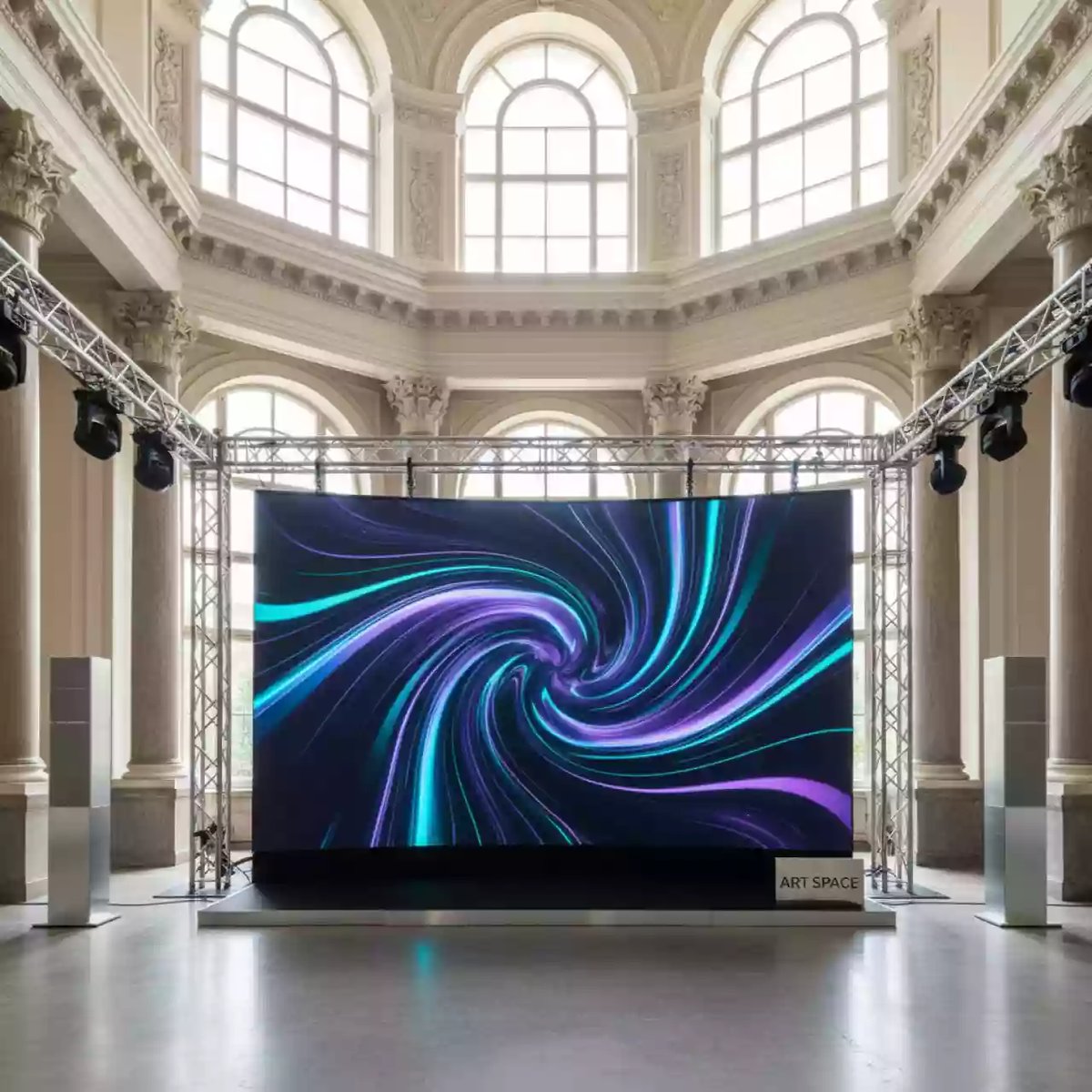 Аренда Экран LED уличный для зала в Boutique Hotel PORTUM 1905 — ART SPACE