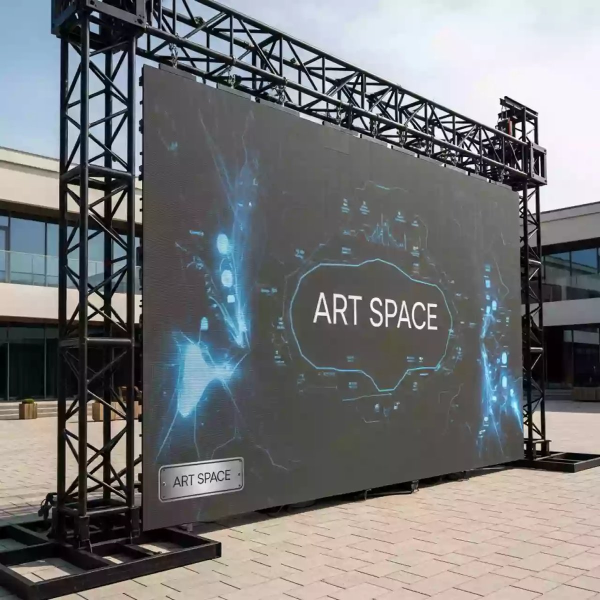 Аренда Экран LED уличный в отеле «Звездный» — ART SPACE