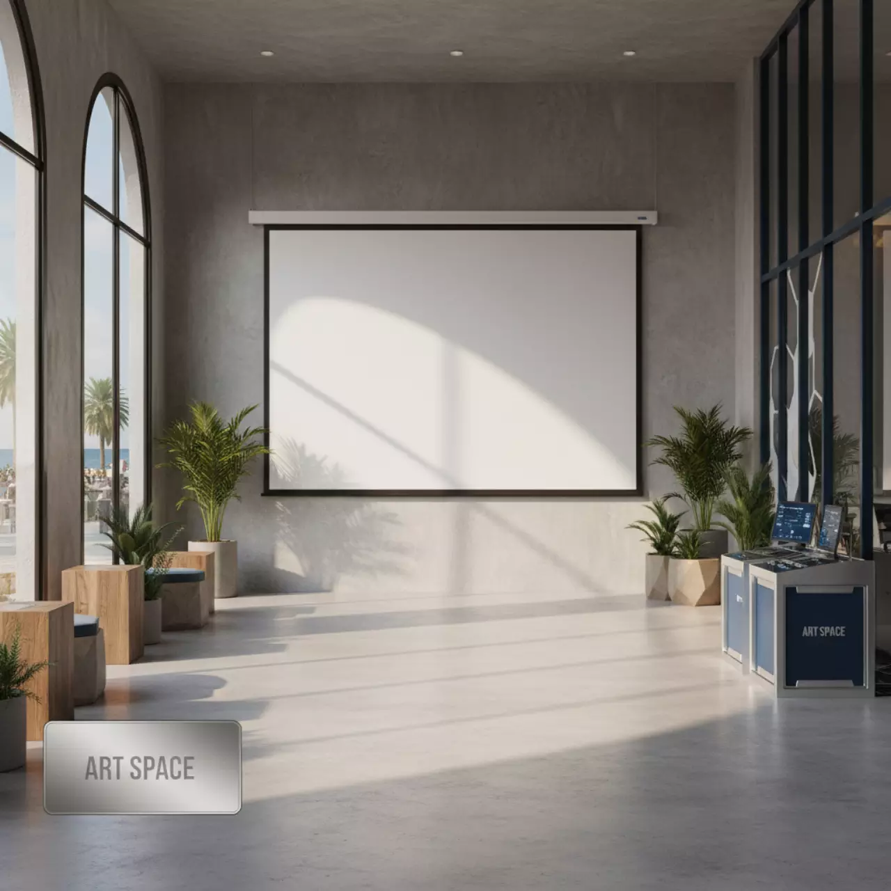 Аренда Экран настенный Lumien Master Picture LMP 100111 4 3 274x206 266x198 MW в отеле Hyatt Regency Sochi — ART SPACE