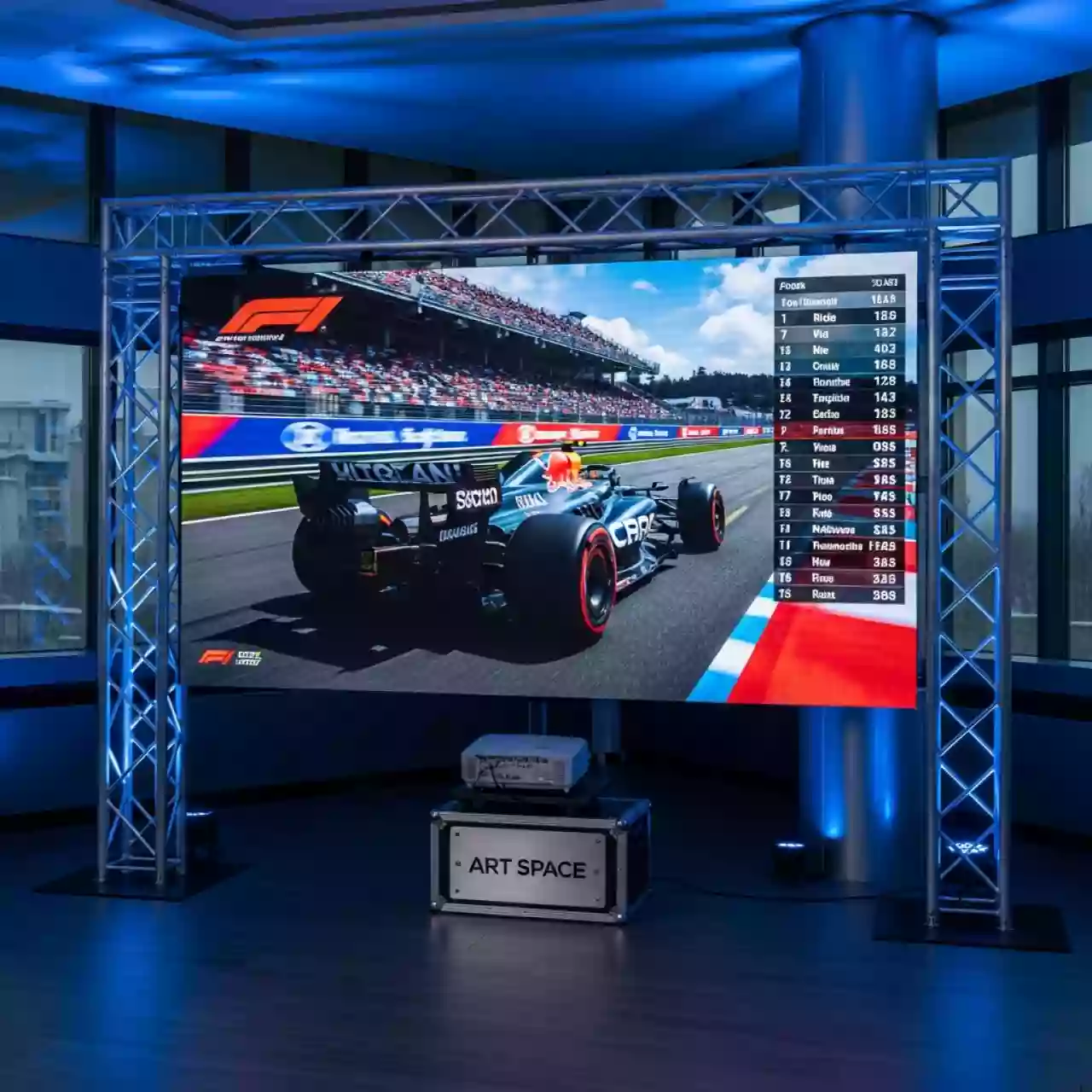 Аренда Экран обратной проекции 1.8х1.8 м в Cosmos Sochi Hotel — ART SPACE