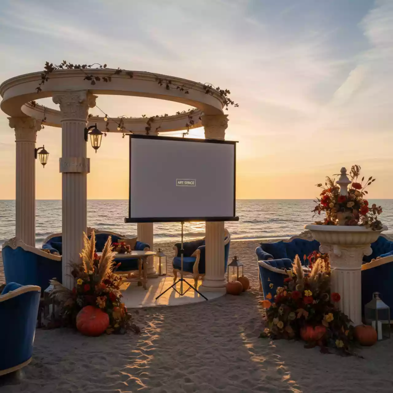 Аренда Экран проекционный Digis Optimal B DSOB 1106 на пляже «Маяк» — ART SPACE