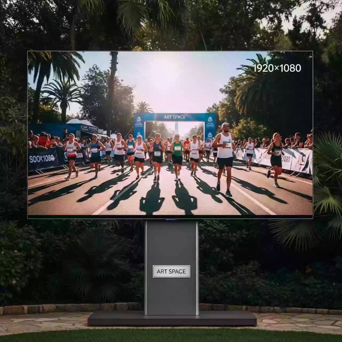 Аренда Экран светодиодный 220 дюймов 1920x1080 600 кд м2 контрастность 5000 1 в санатории «Заполярье» — ART SPACE