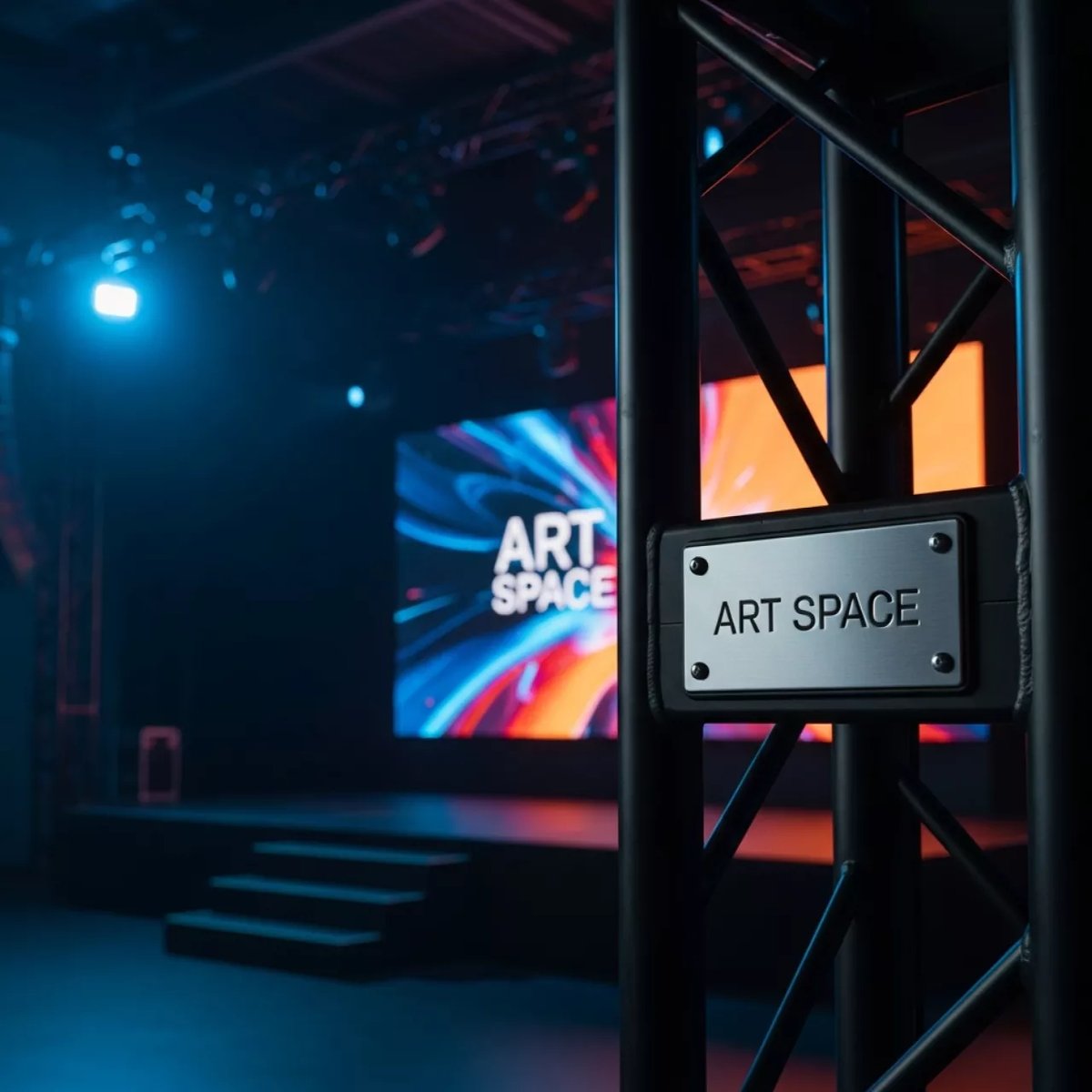 Аренда Экран светодиодный 2,5х1,5 метра шаг P1.9 в Сириус Арене — ART SPACE