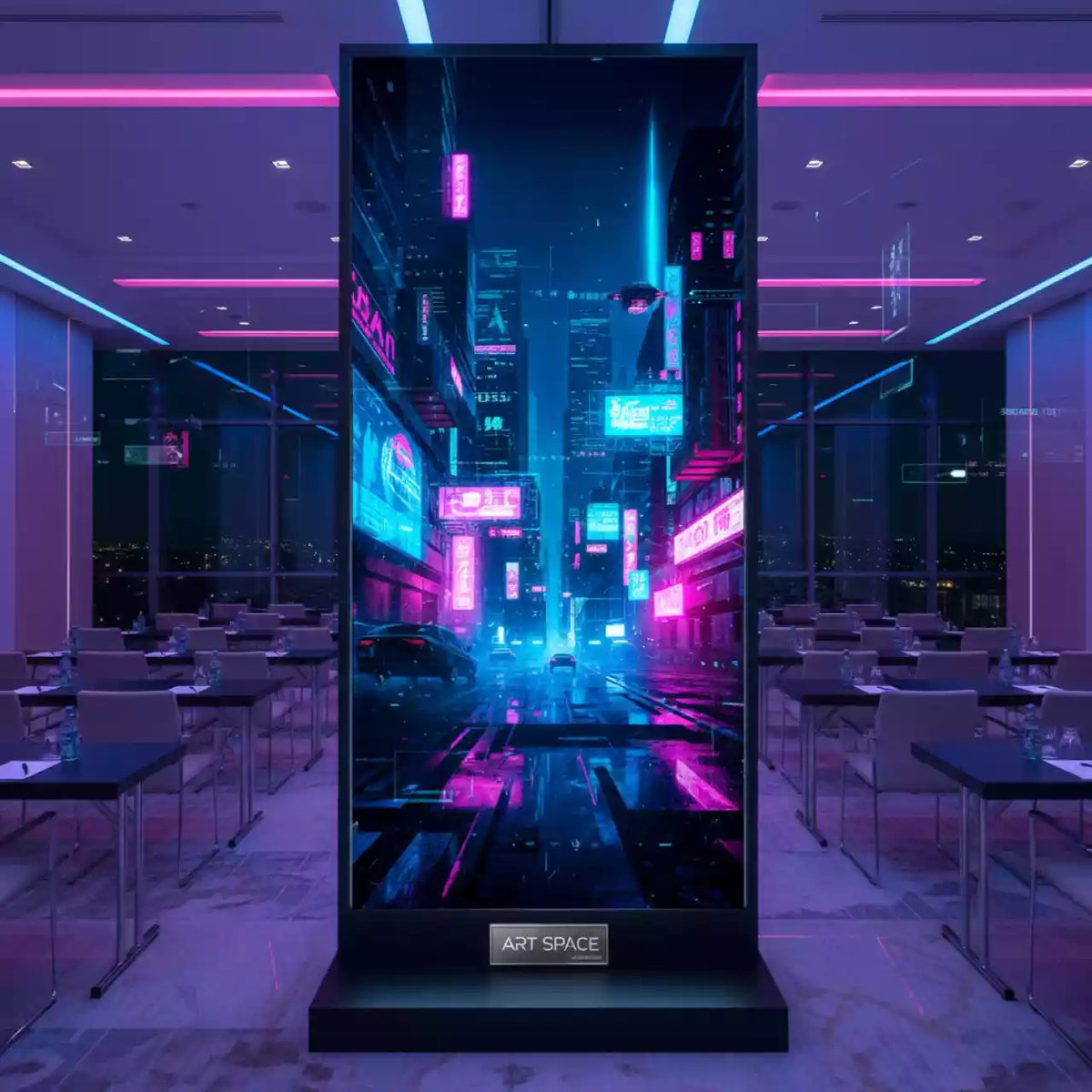 Аренда Экран светодиодный 2х1 метра шаг P1.9 в Grand Karat Sochi — ART SPACE