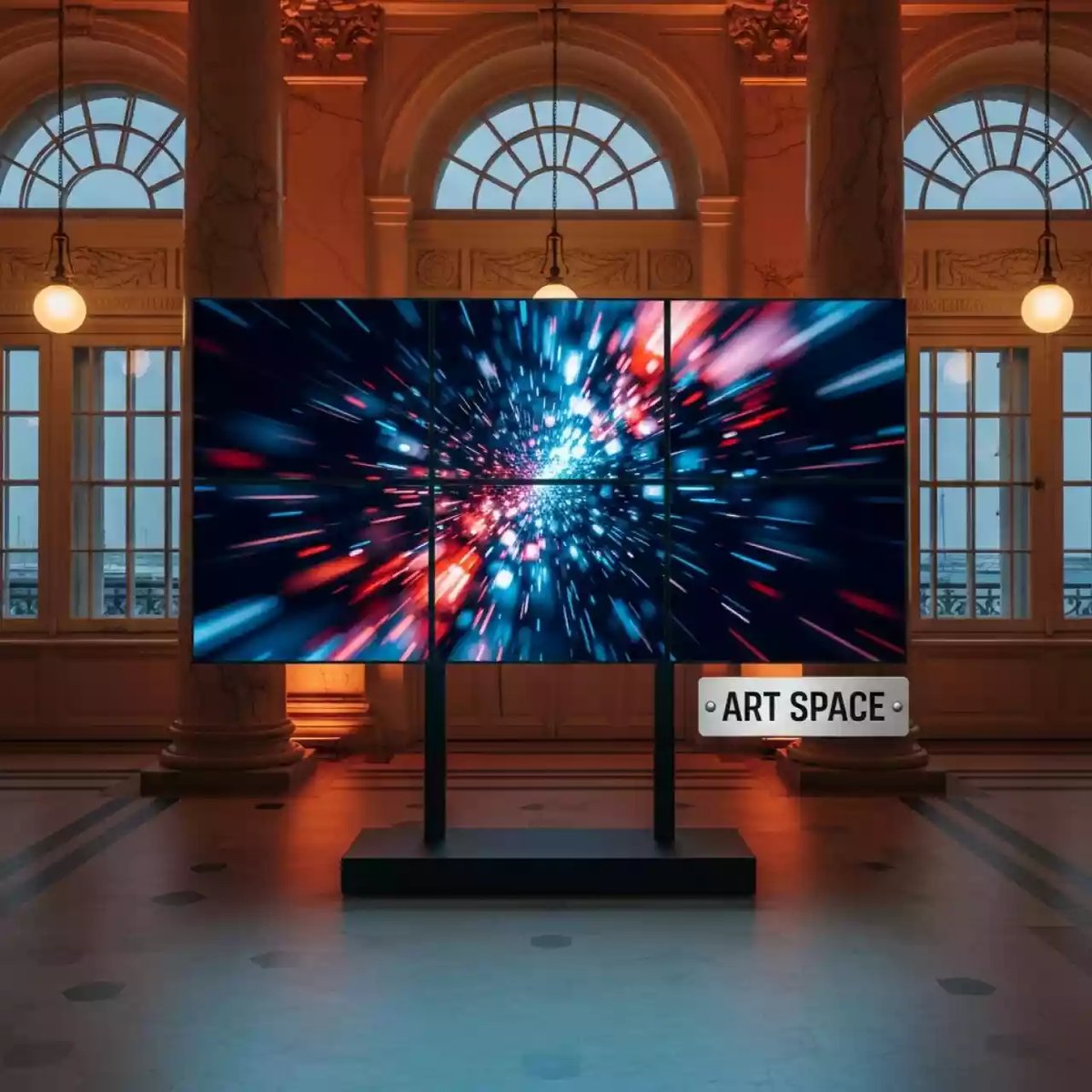 Аренда Экран светодиодный LED 2х1,5 в зале «Чайка» (Морпорт) — ART SPACE