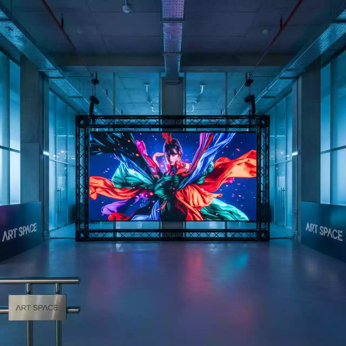 Аренда Экран светодиодный LED 4х2,5 в Courtyard by Marriott Sochi — ART SPACE