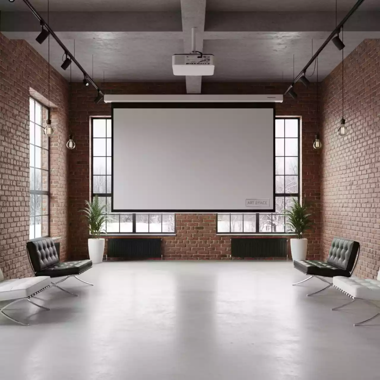 Аренда Экрана для проектора с электроприводом Lumien Master Control LMC 100126 1 1 280х280 MW в санатории «Октябрьский» — ART SPACE