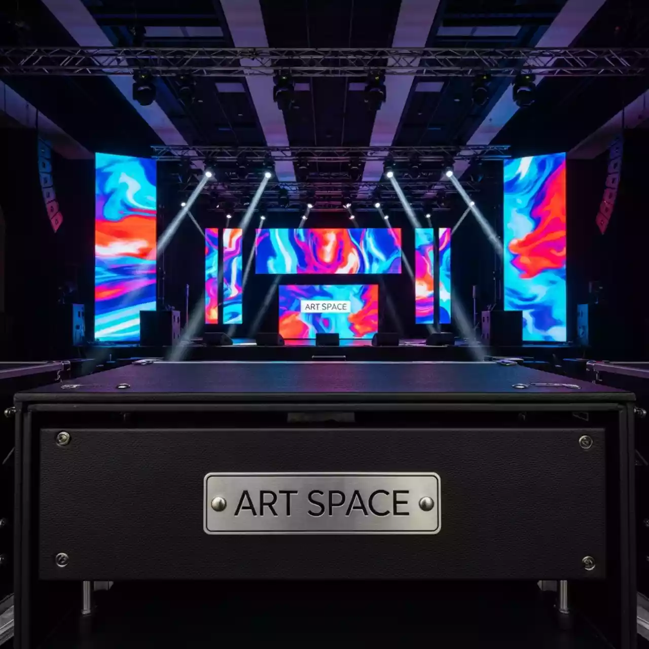 Аренда Экраны для музыкального фестиваля в ресторане «D.O.M» — ART SPACE