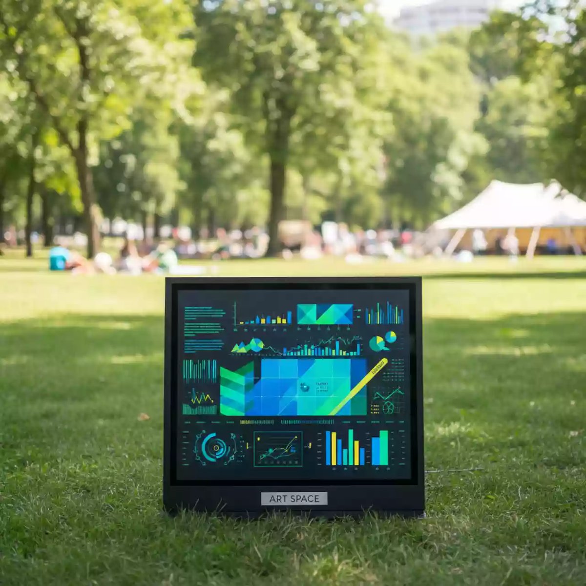 Аренда Экраны светодиодные 960х960 мм в парке «Ривьера» — ART SPACE