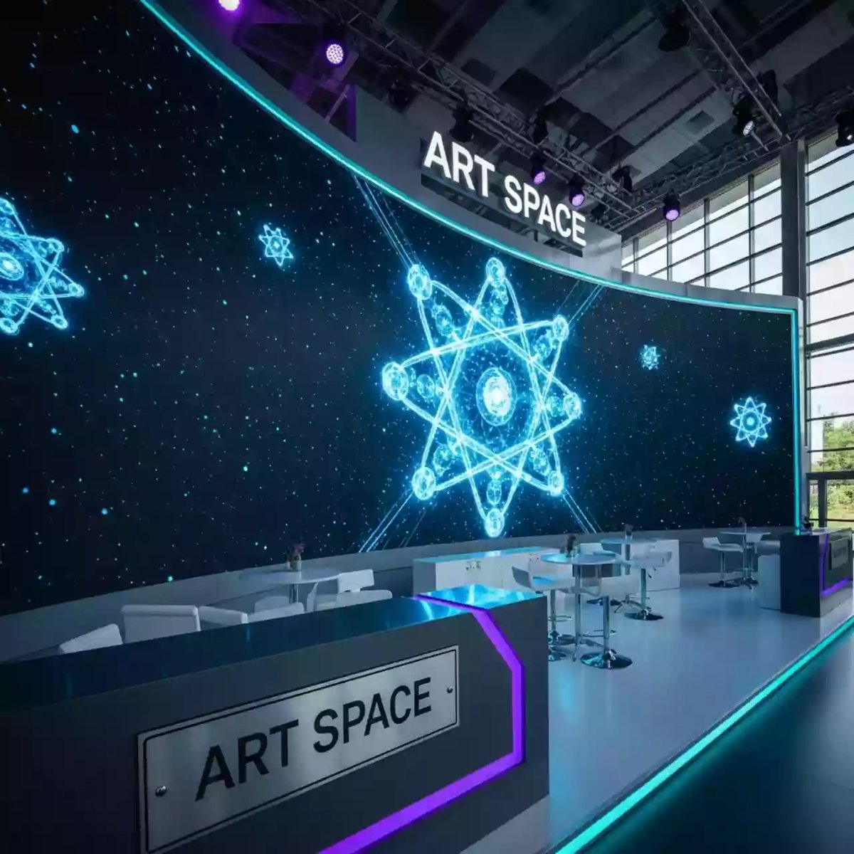 Аренда Экраны светодиодные Absen D2V P2 2 мм в ОКЦ «Галактика» — ART SPACE