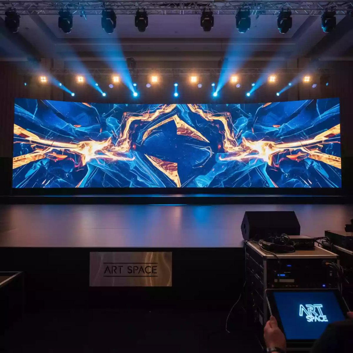 Аренда Экраны светодиодные Absen NT шаг пикселя P2.6 P2.9 мм в Imeretinskiy Hotel — ART SPACE