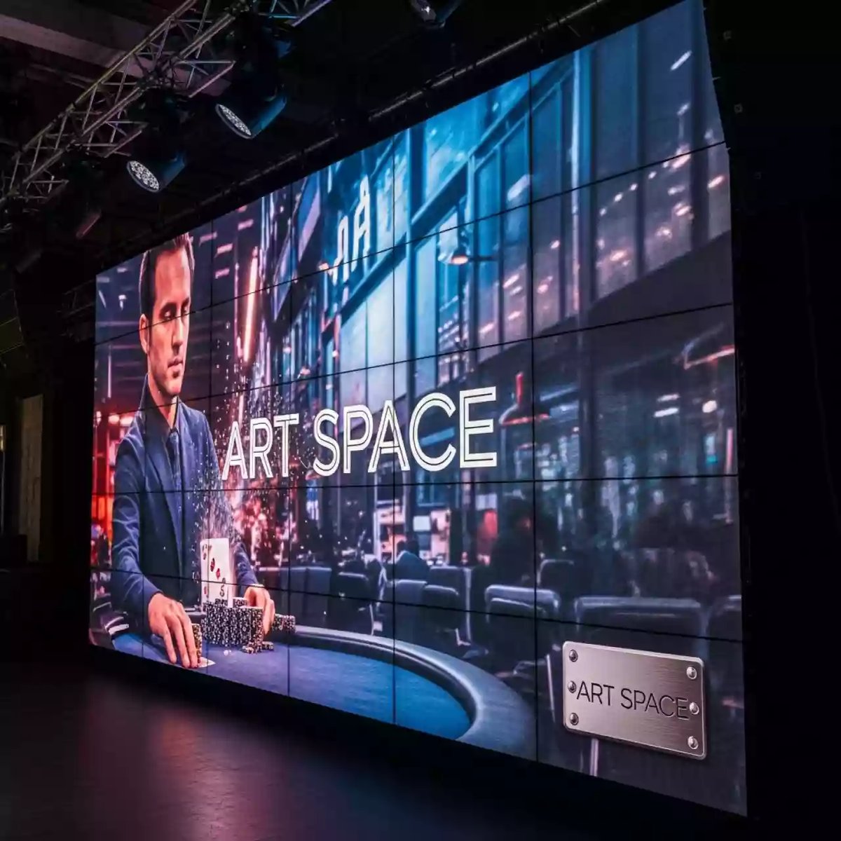 Аренда Экраны светодиодные Dicolor 4х2,5 м в ресторане «D.O.M» — ART SPACE